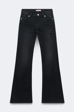Glow rise flare petite jeans