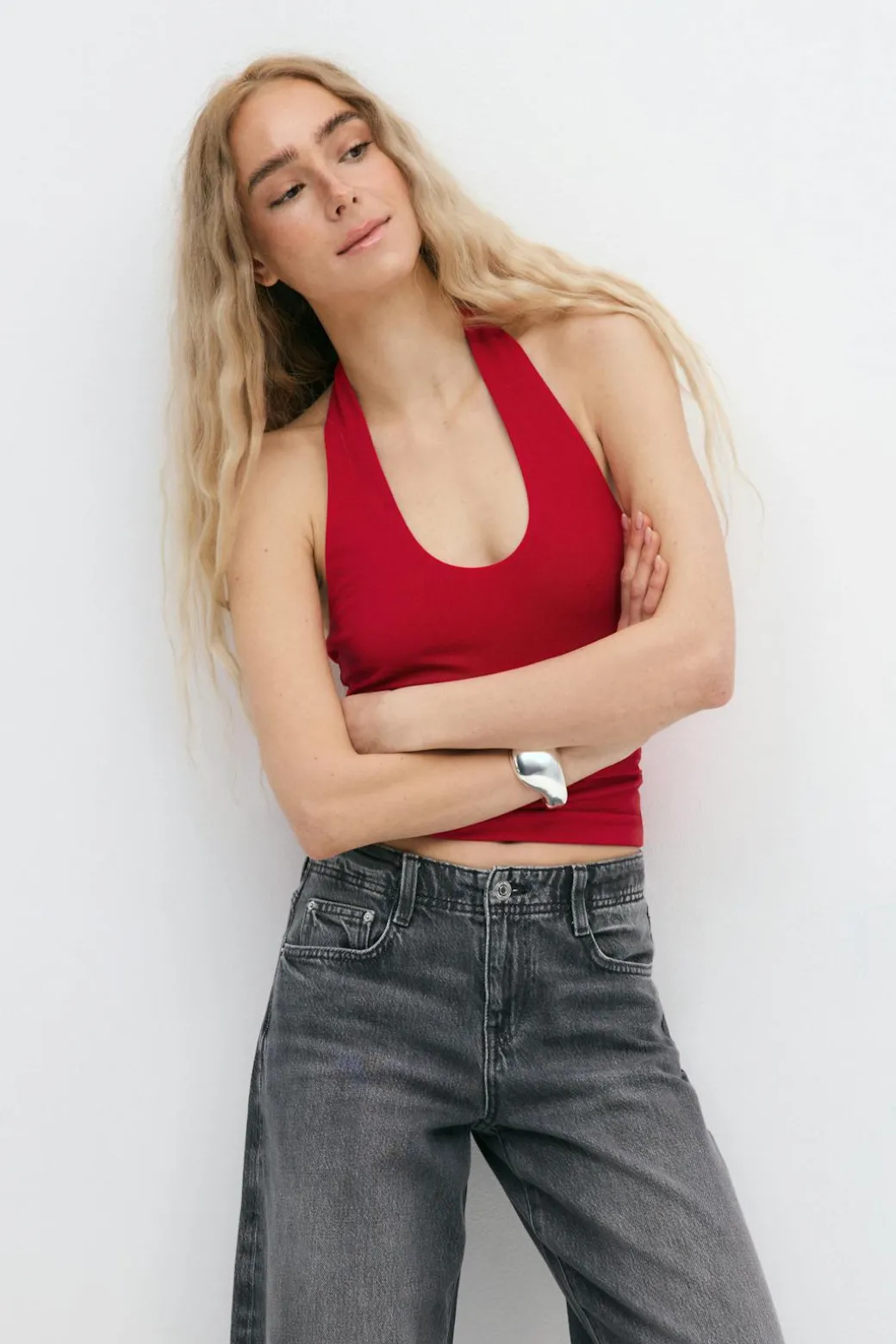 Halterneck top