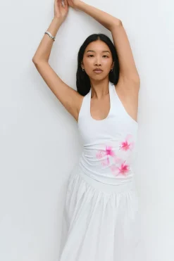 Halterneck top