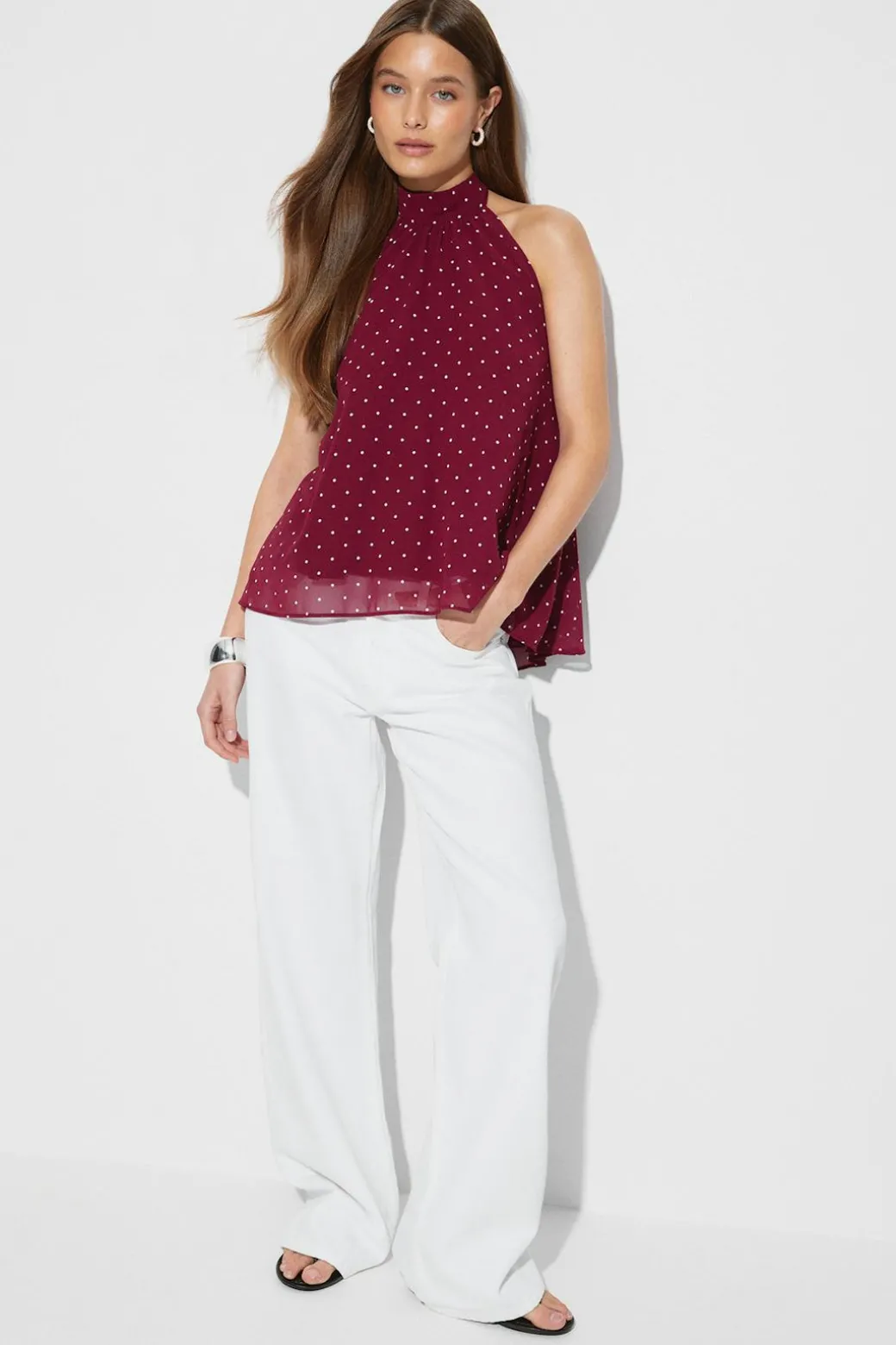 Halterneck top