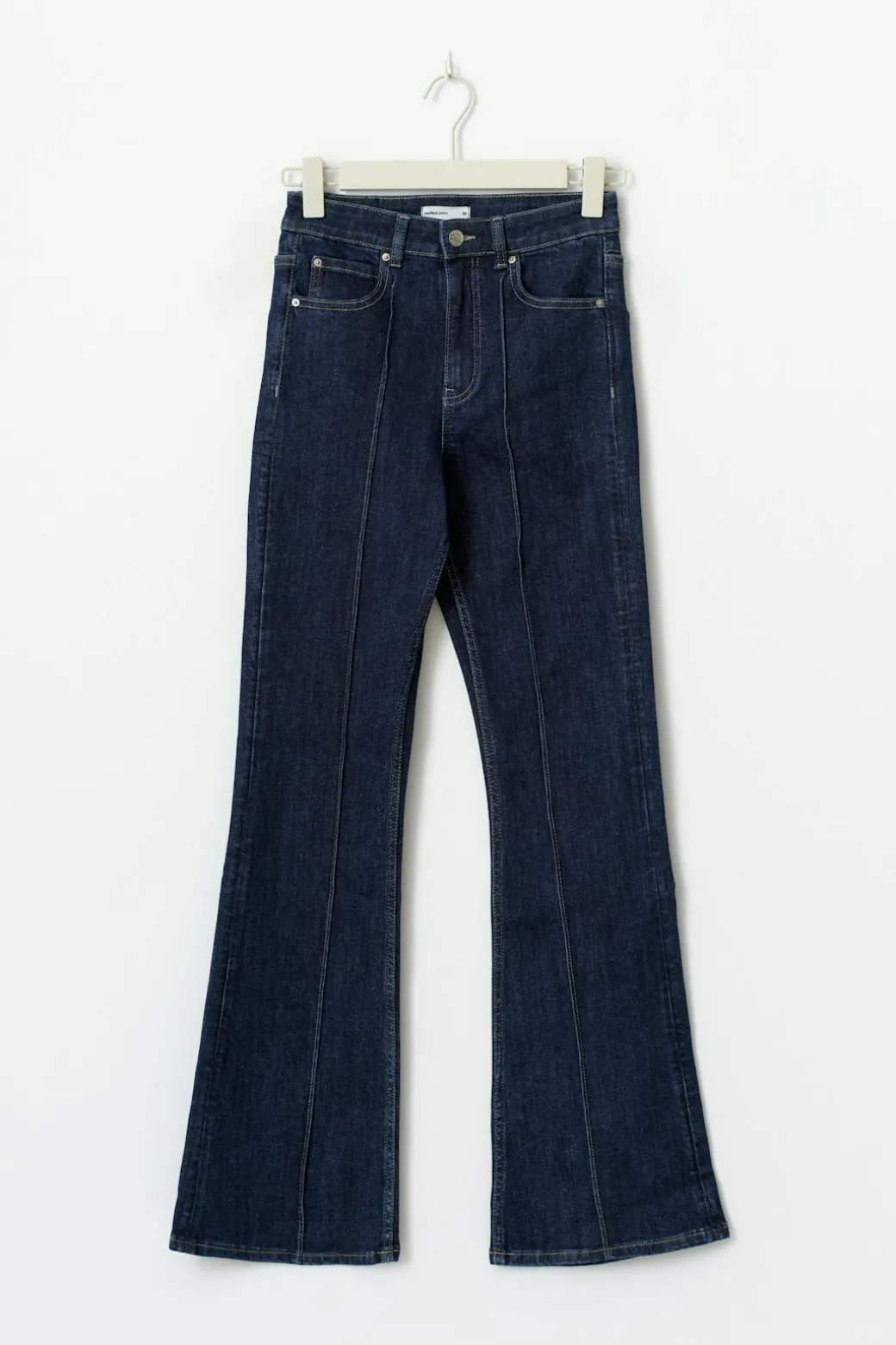 High bootcut jeans