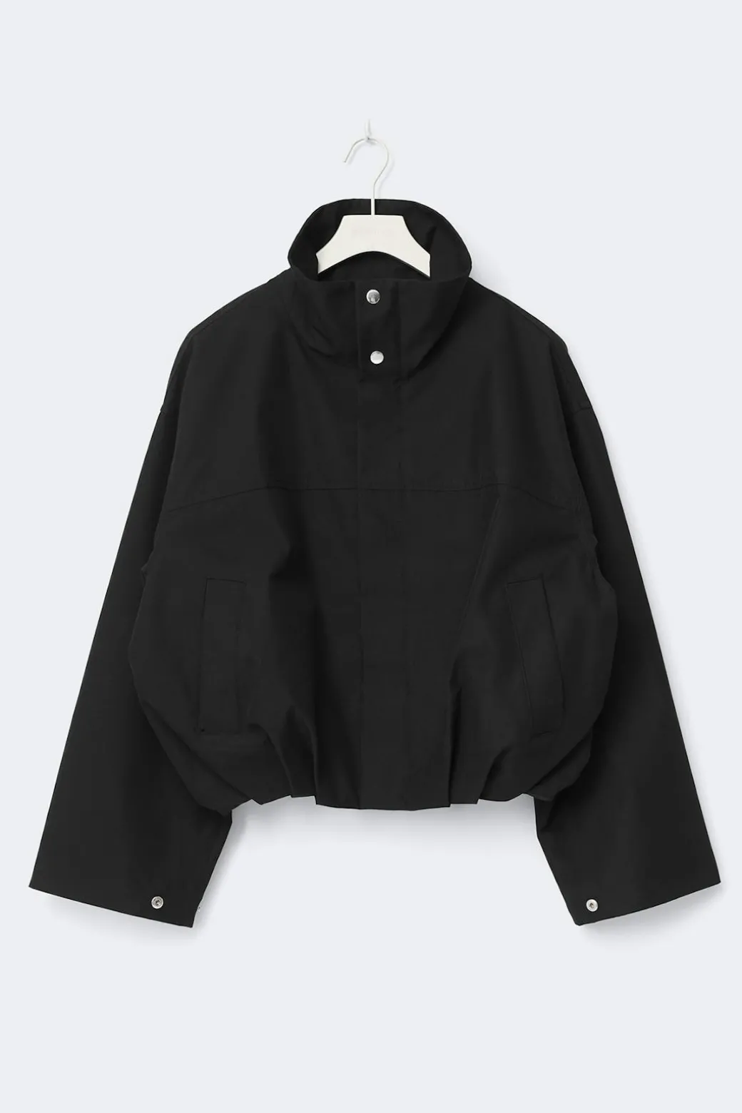 High neck short jacket