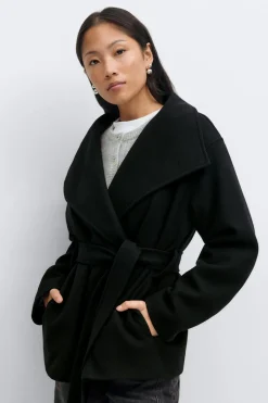 High neck short jacket