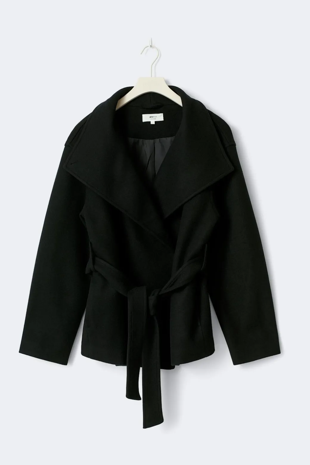 High neck short jacket