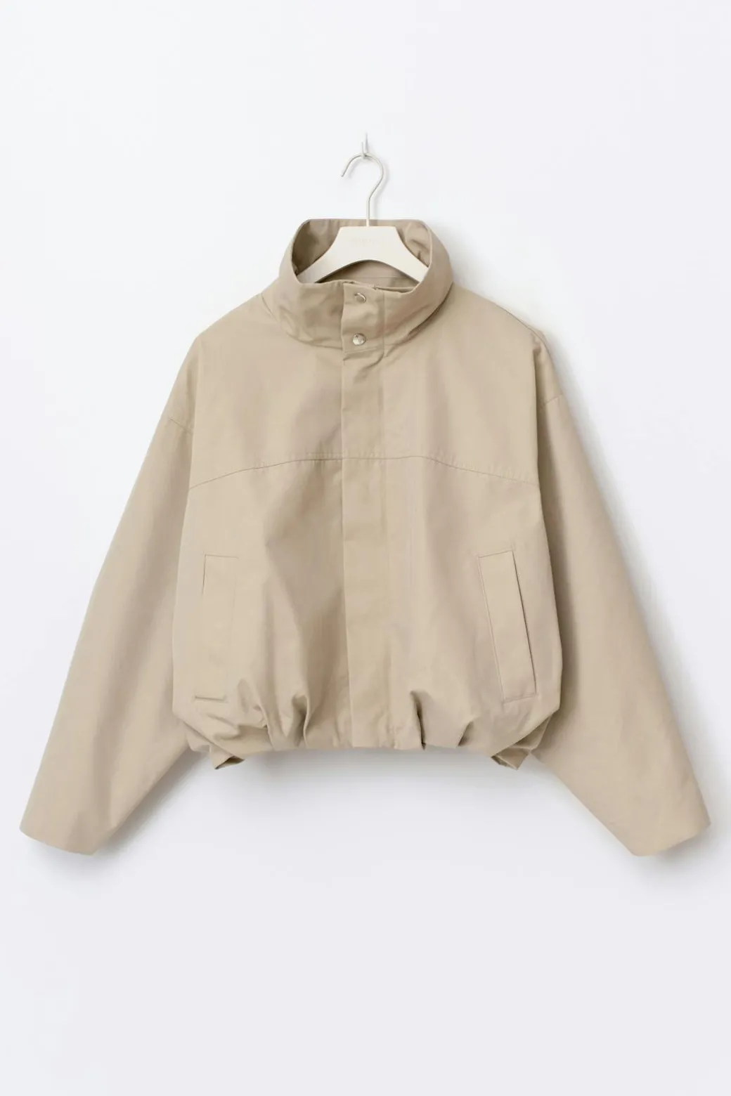 High neck short jacket
