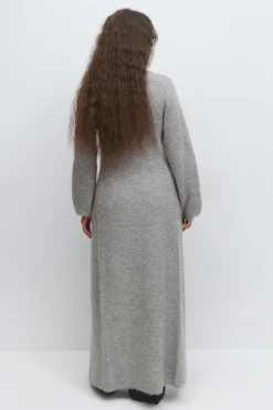 Knitted button down dress