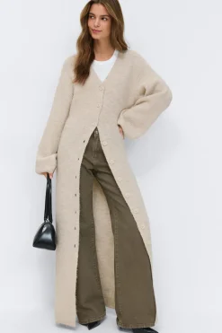 Knitted button down dress
