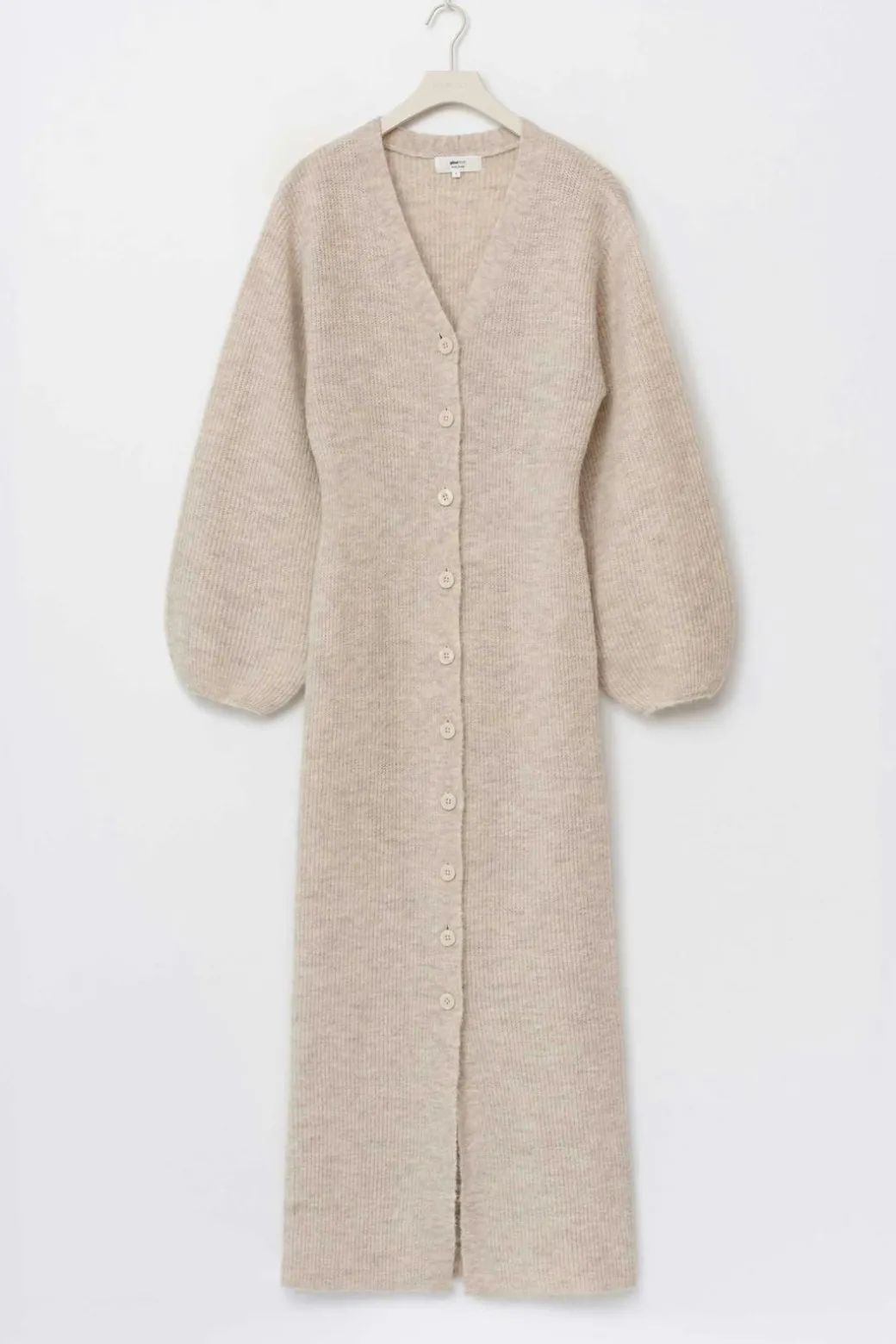 Knitted button down dress