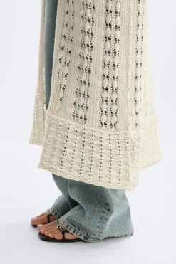 Knitted crochet dress