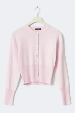 Knitted loungewear cardigan