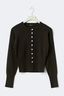 Knitted loungewear cardigan