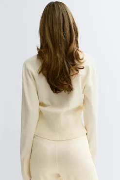 Knitted loungewear cardigan