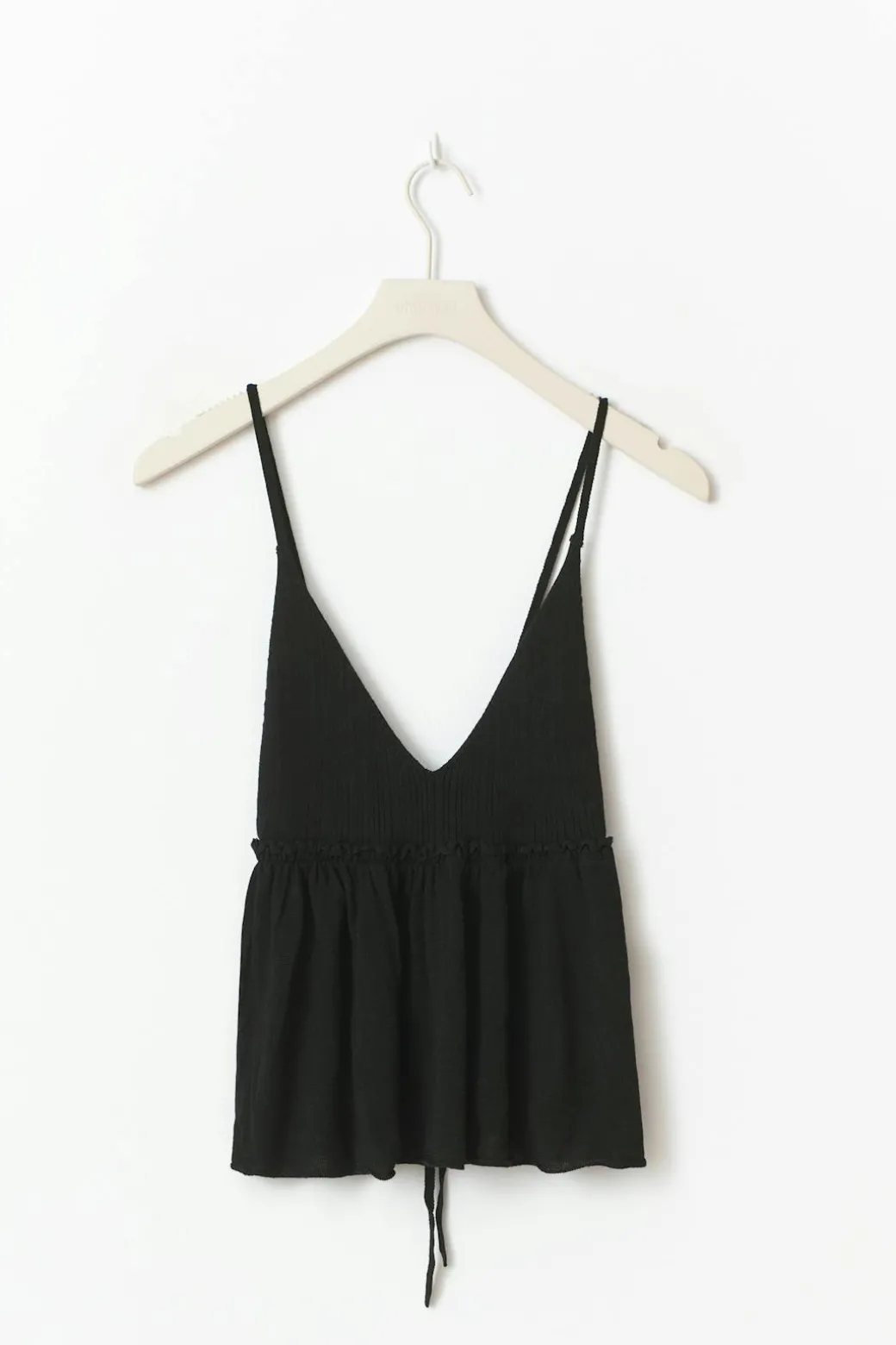 Knitted singlet