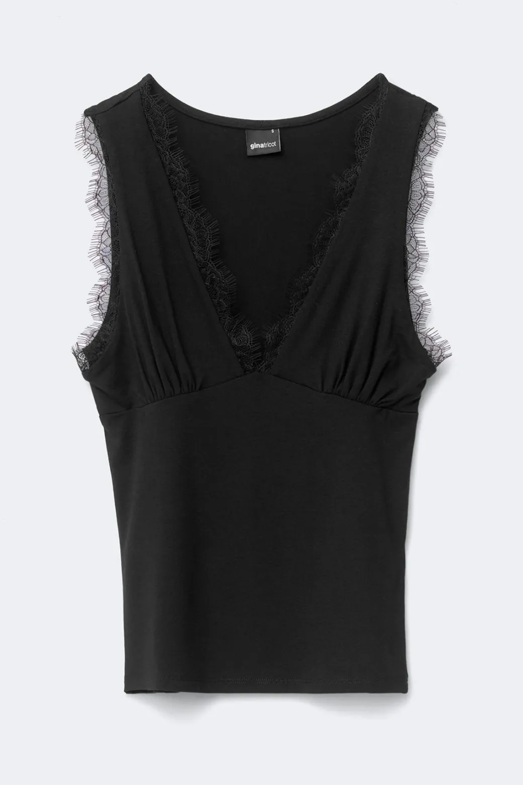 Lace detail tank