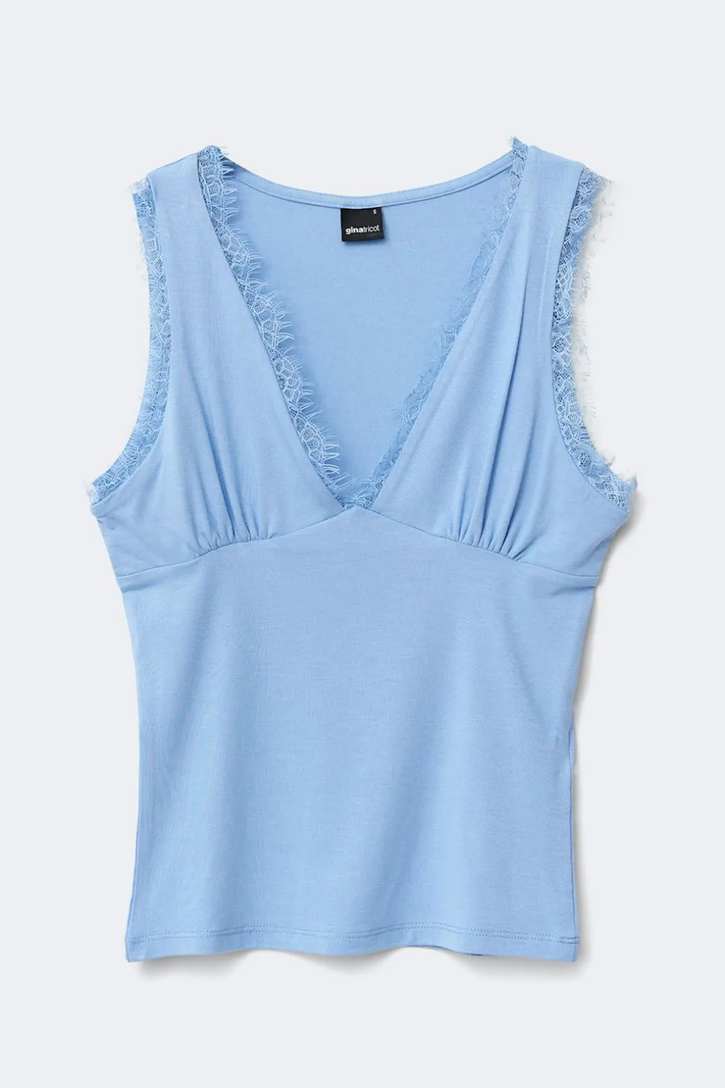 Lace detail tank