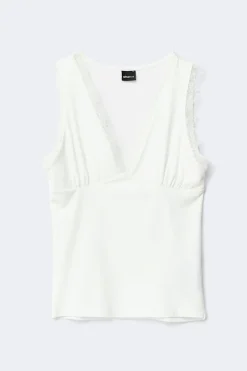 Lace detail tank