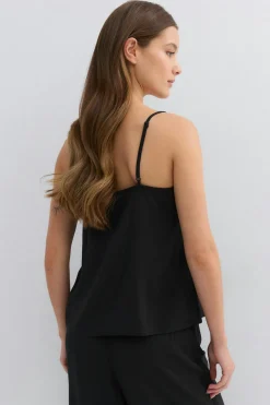 Lace loungewear singlet