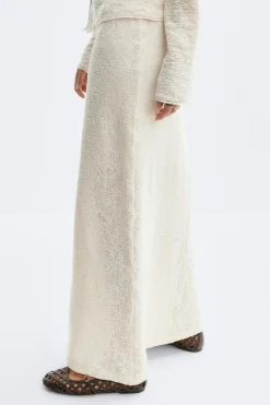 Lace maxi skirt