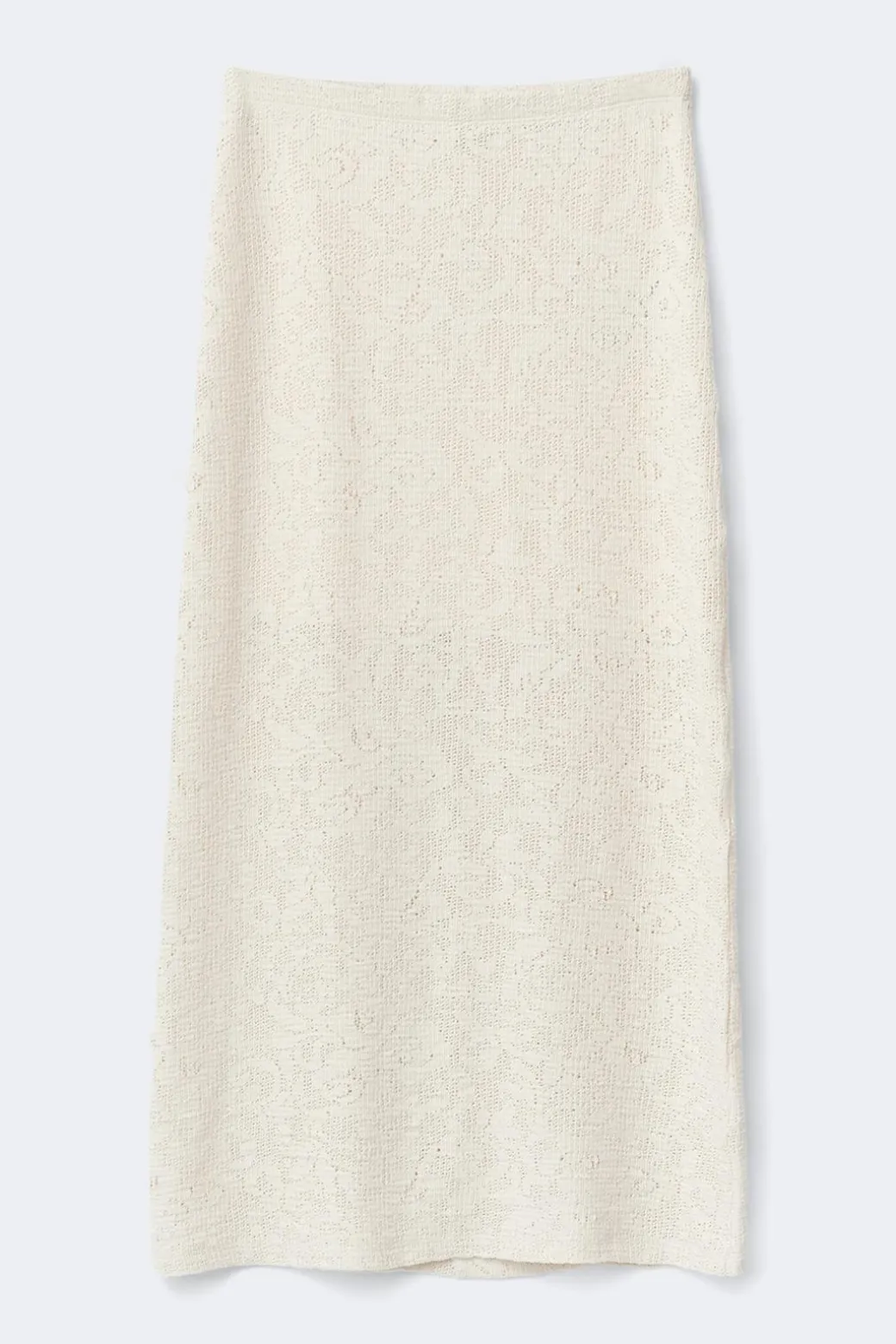 Lace maxi skirt