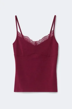 Lace strap singlet