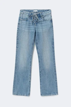 Lacing jeans