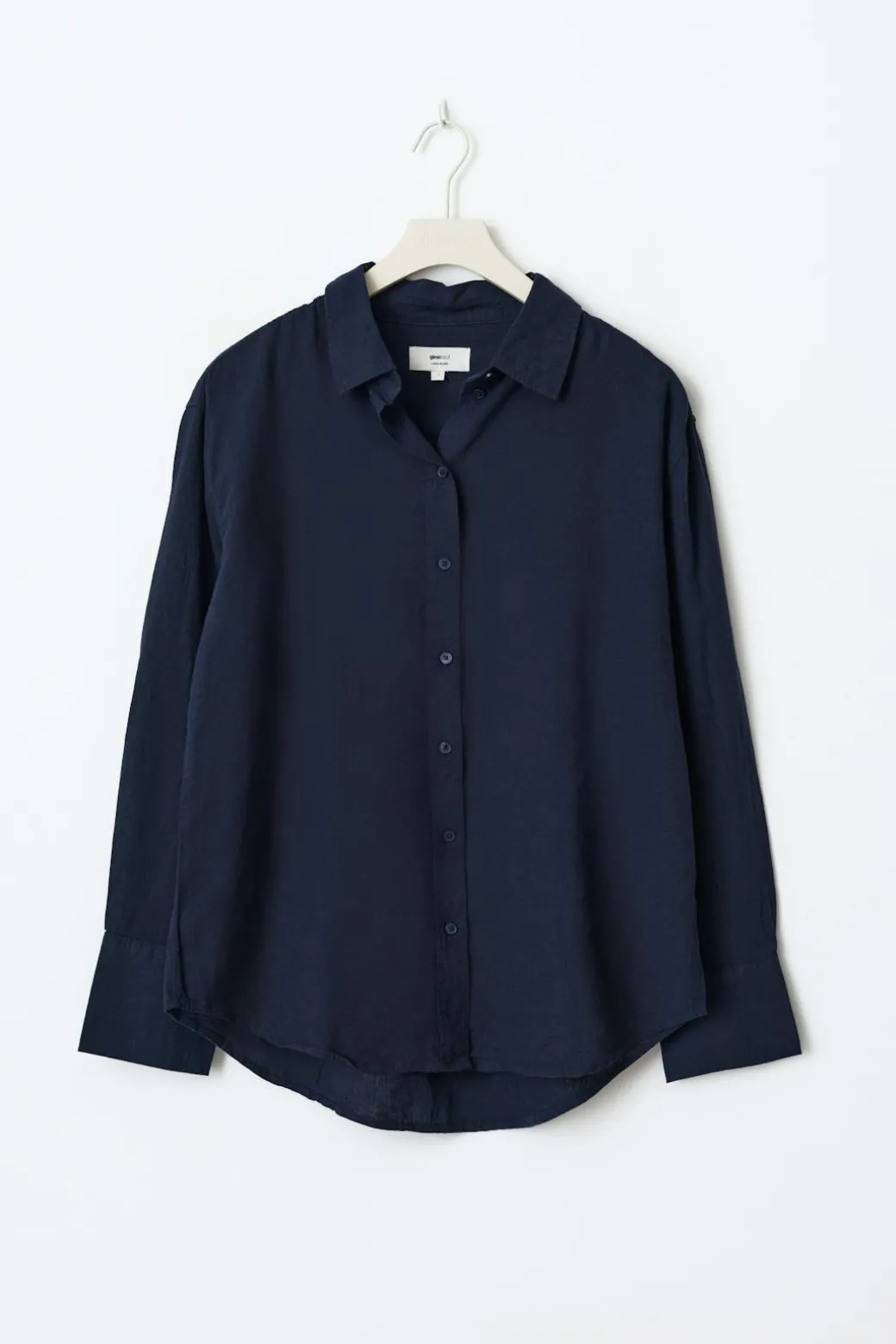 Linen blend shirt