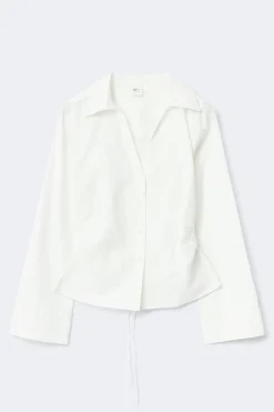 Linen blend shirt