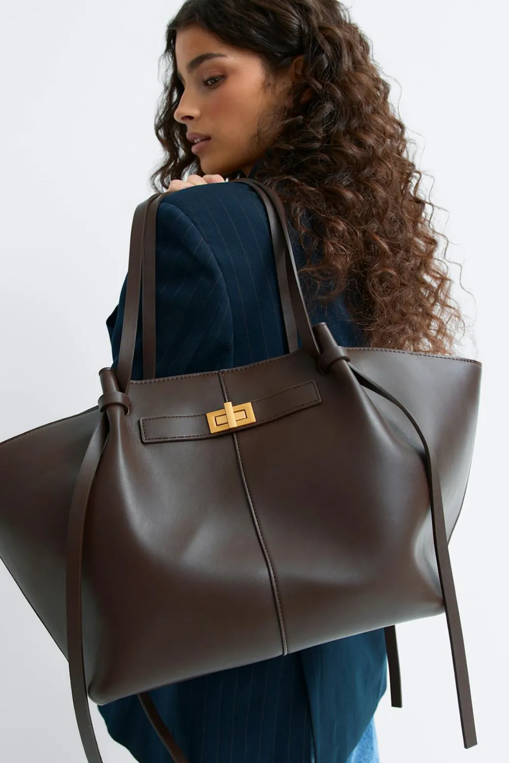 Long strap pu bag