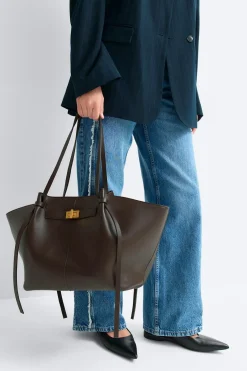 Long strap pu bag