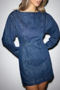 Longsleeve denim dress