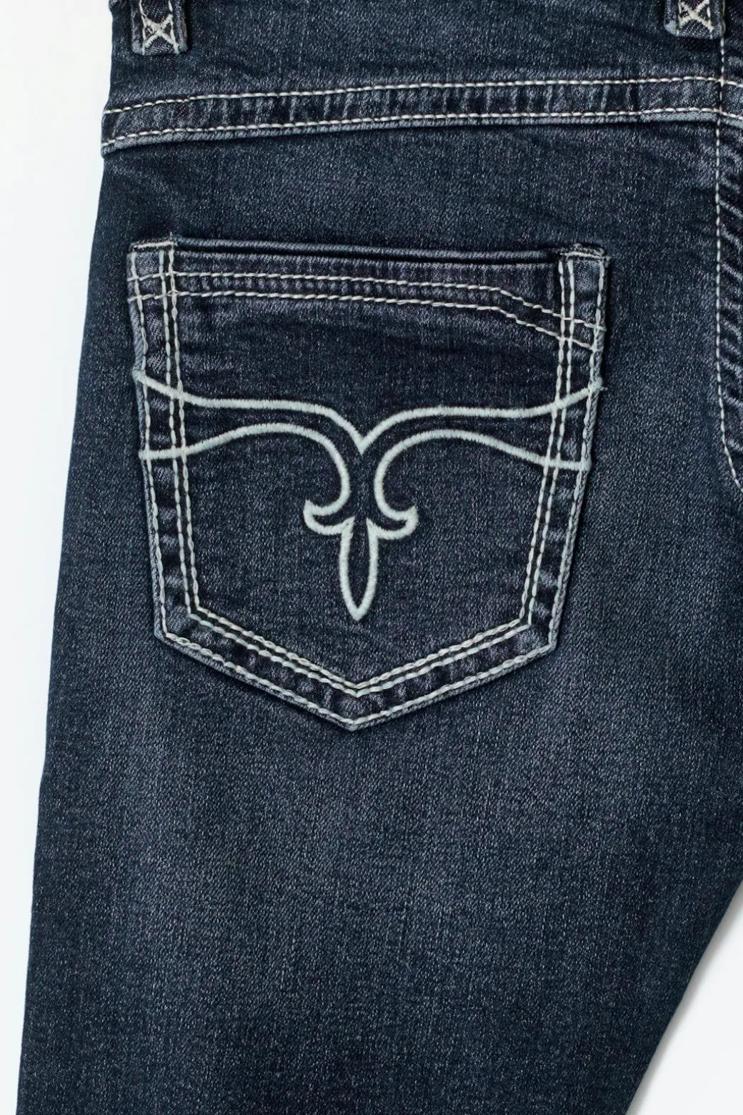 Low rise flare jeans
