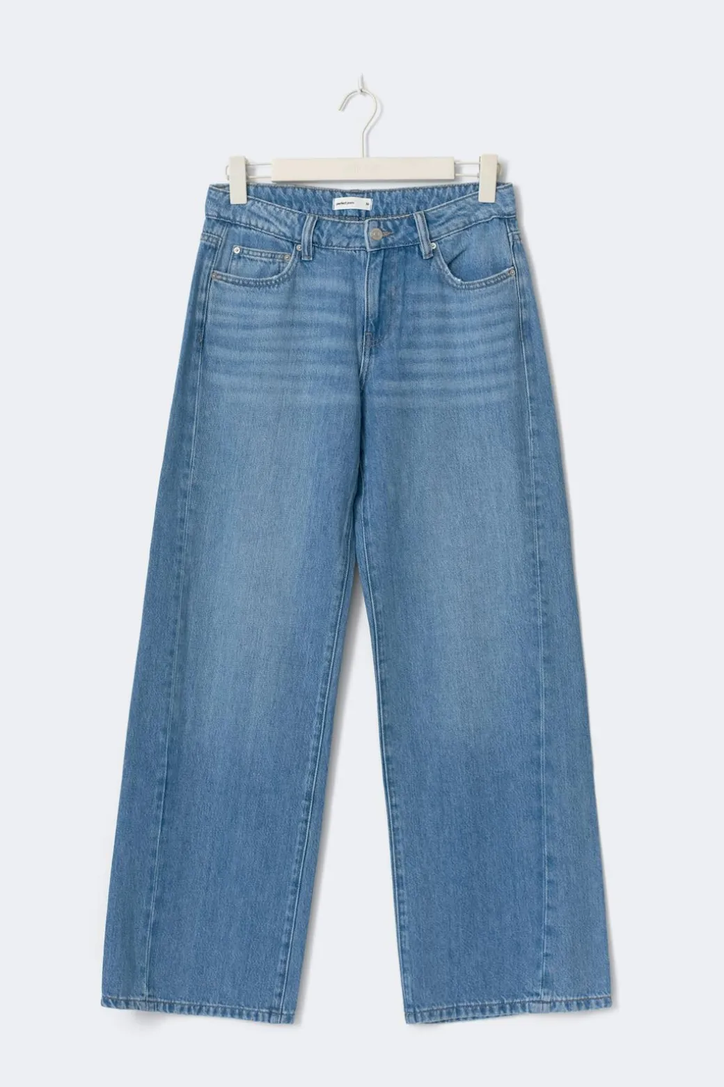 Low wide petite jeans