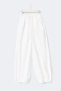 Mid waist balloon trousers