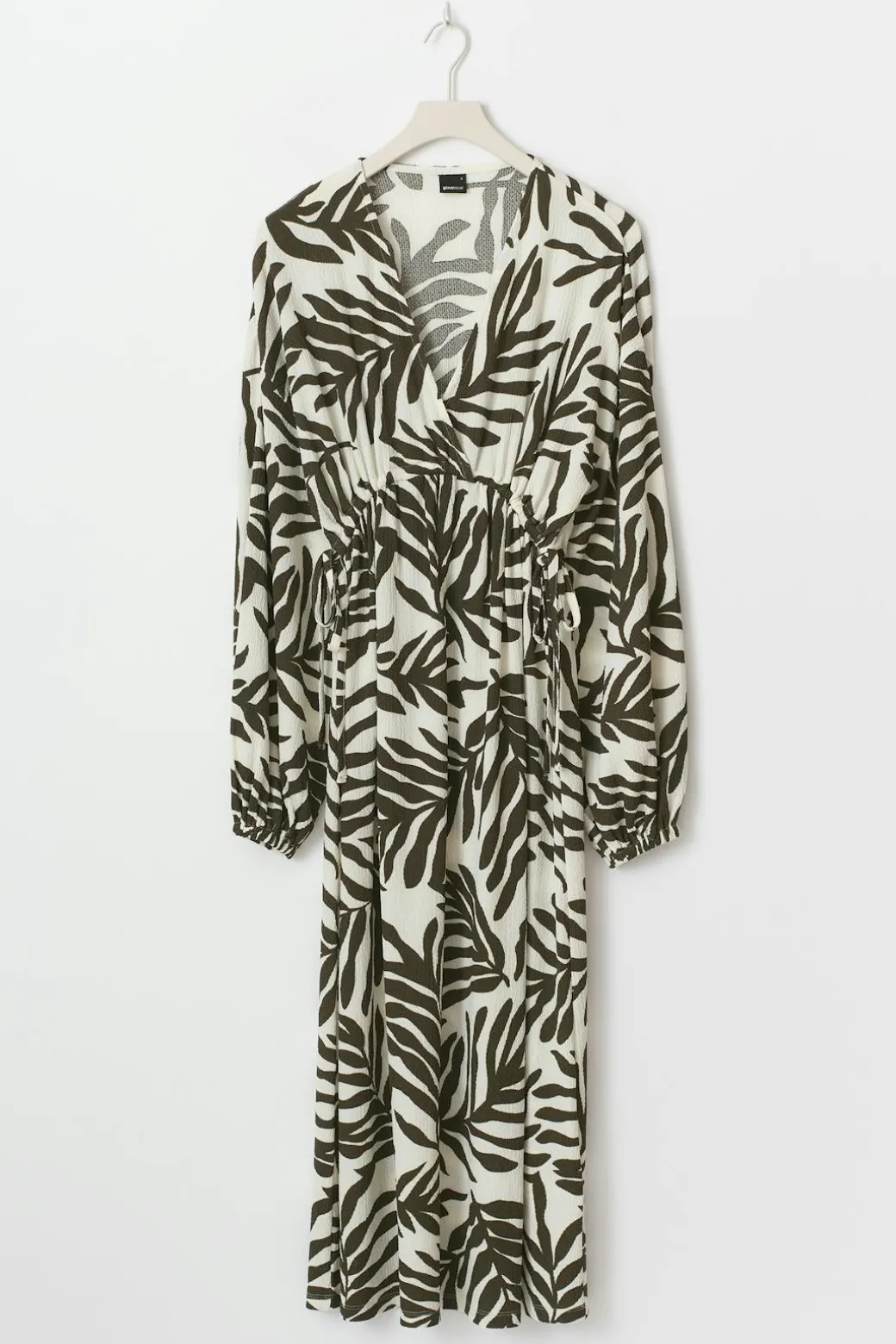 Midi wrap dress