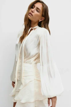 Mini frill dress