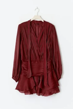 Mini frill dress