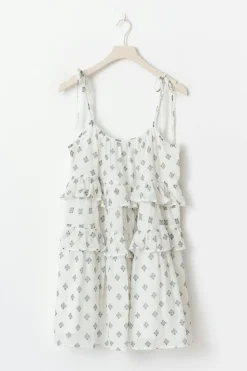 Mini frill dress