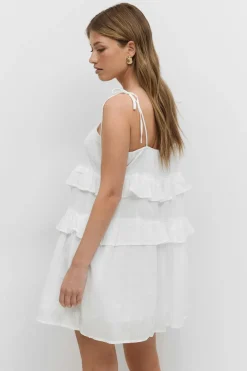 Mini frill dress
