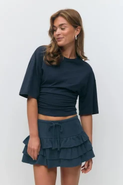 Mini frill skirt