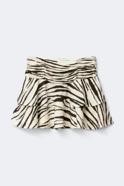 Mini frill skirt