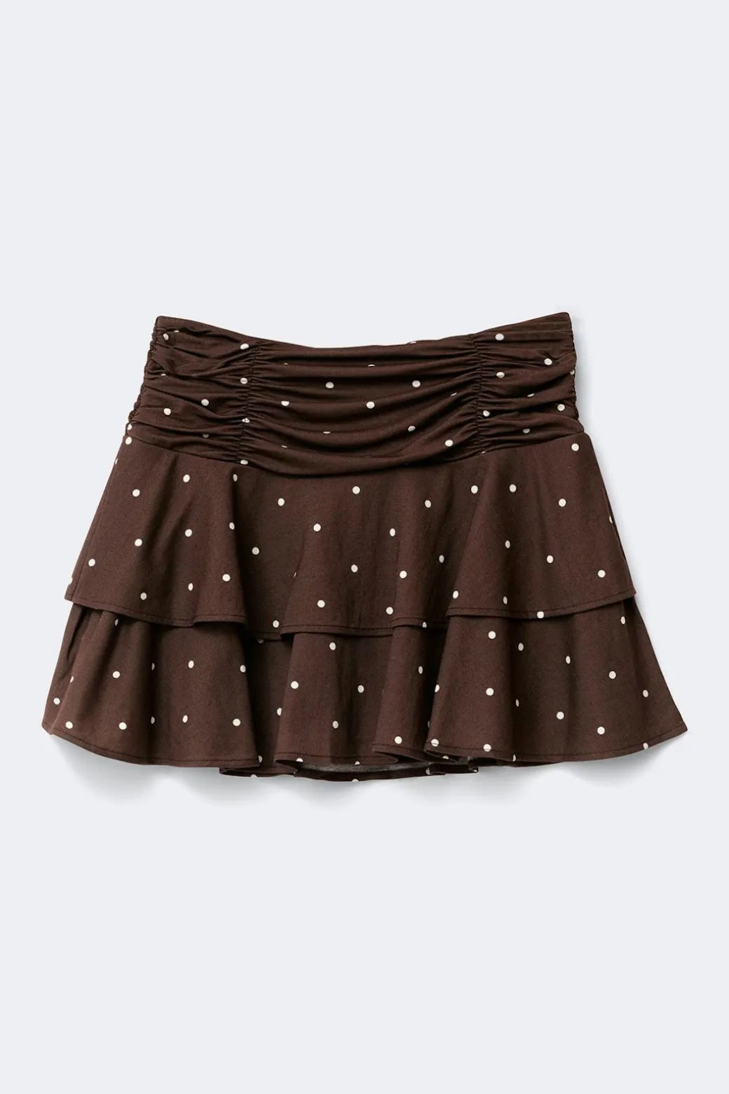 Mini frill skirt