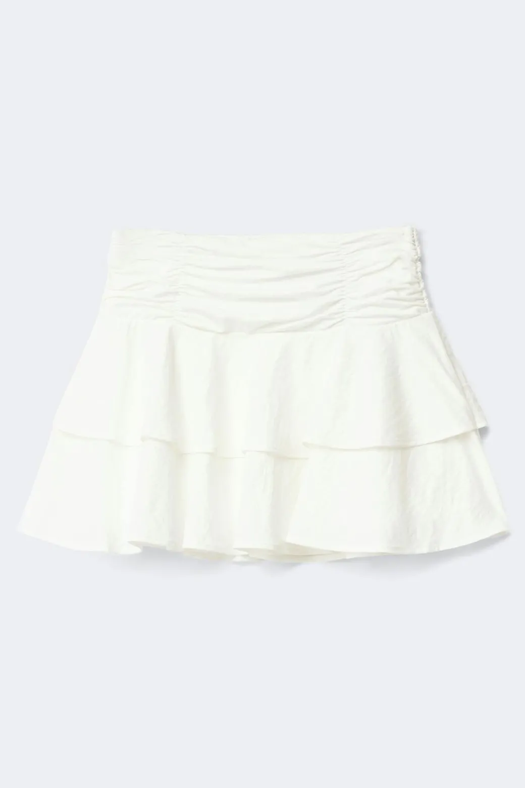 Mini frill skirt