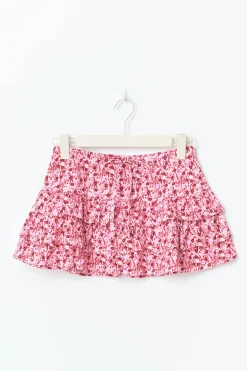 Mini frill skirt