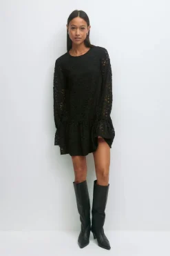 Mini lace dress