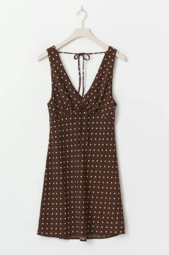 Mini slip dress