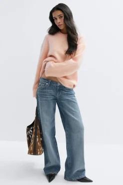 Mohair knitted sweater