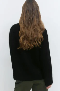 Mohair knitted sweater