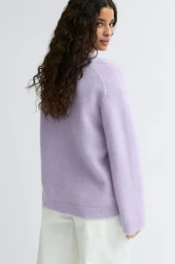 Mohair knitted sweater
