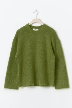 Mohair knitted sweater