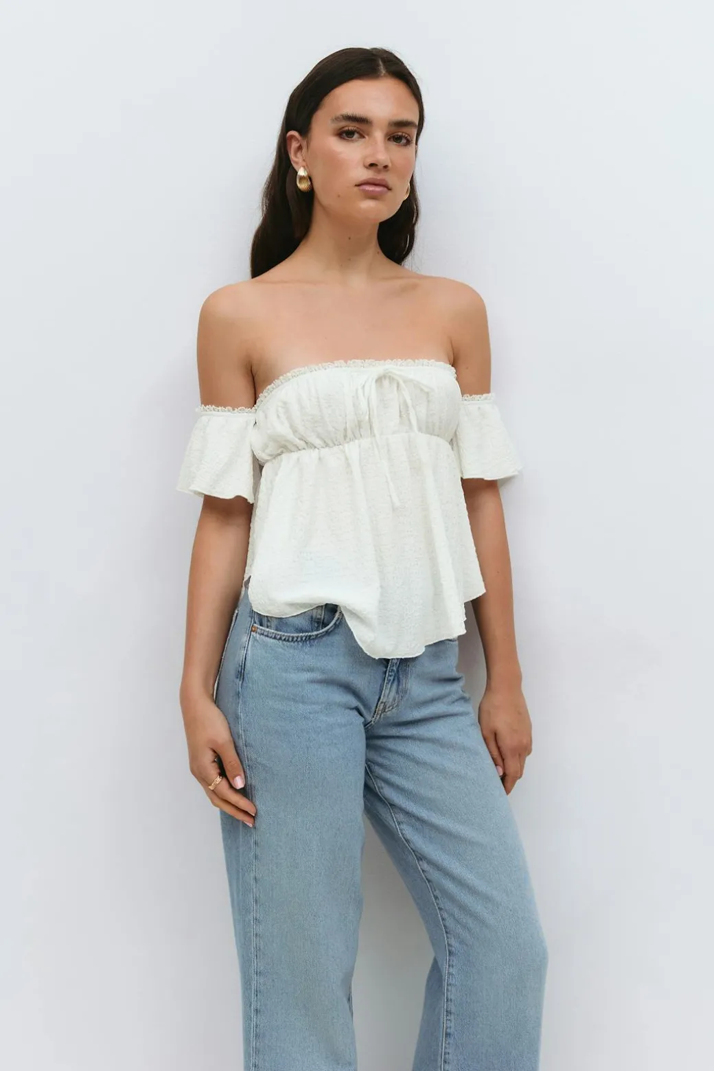 Off shoulder top